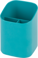 slide 1 of 1, Everyday Living Vanity Organizer - Tile Blue, 4.5 in x 3.5 in