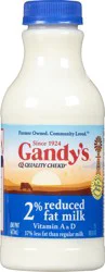 Gandy's 2% Reduced Fat Milk 1 Pint