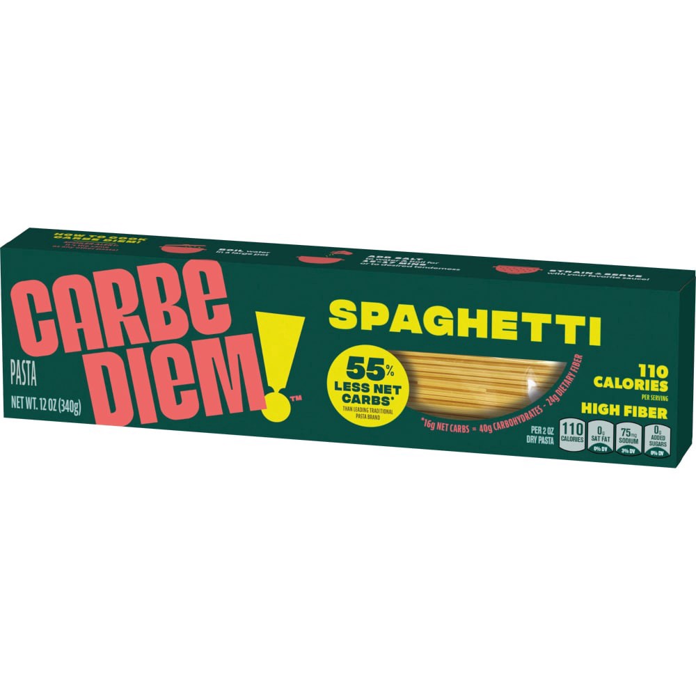 slide 2 of 2, Carbe Diem! Spaghetti Pasta, 12 OZ, 12 oz