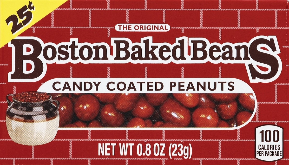 slide 1 of 5, Boston Baked Beans Candy Coated Peanuts 0.8 oz, 1 ct