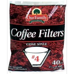 Our Family #4 Cone Coffee Filter-Our Family