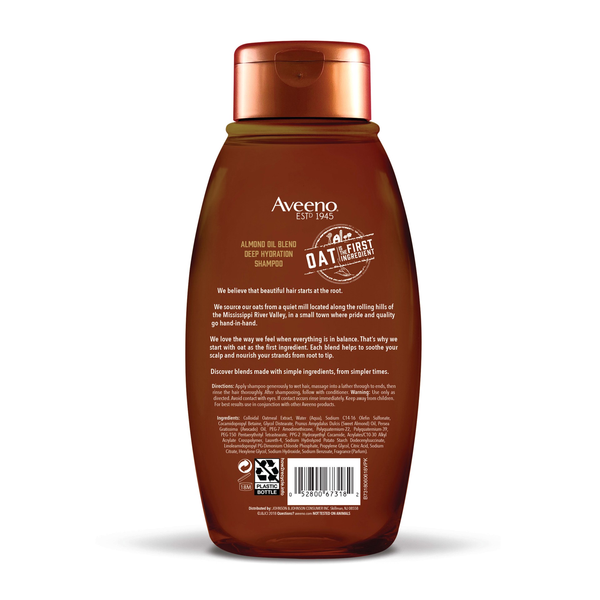 slide 5 of 5, Aveeno Scalp Soothing Almond Oil Blend Shampoo, 12 Fl. Oz, 354 ml