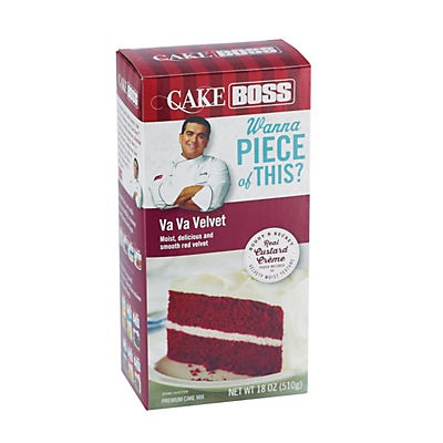 slide 1 of 4, Cake Boss Va Va Velvet Cake Mi, 18 oz