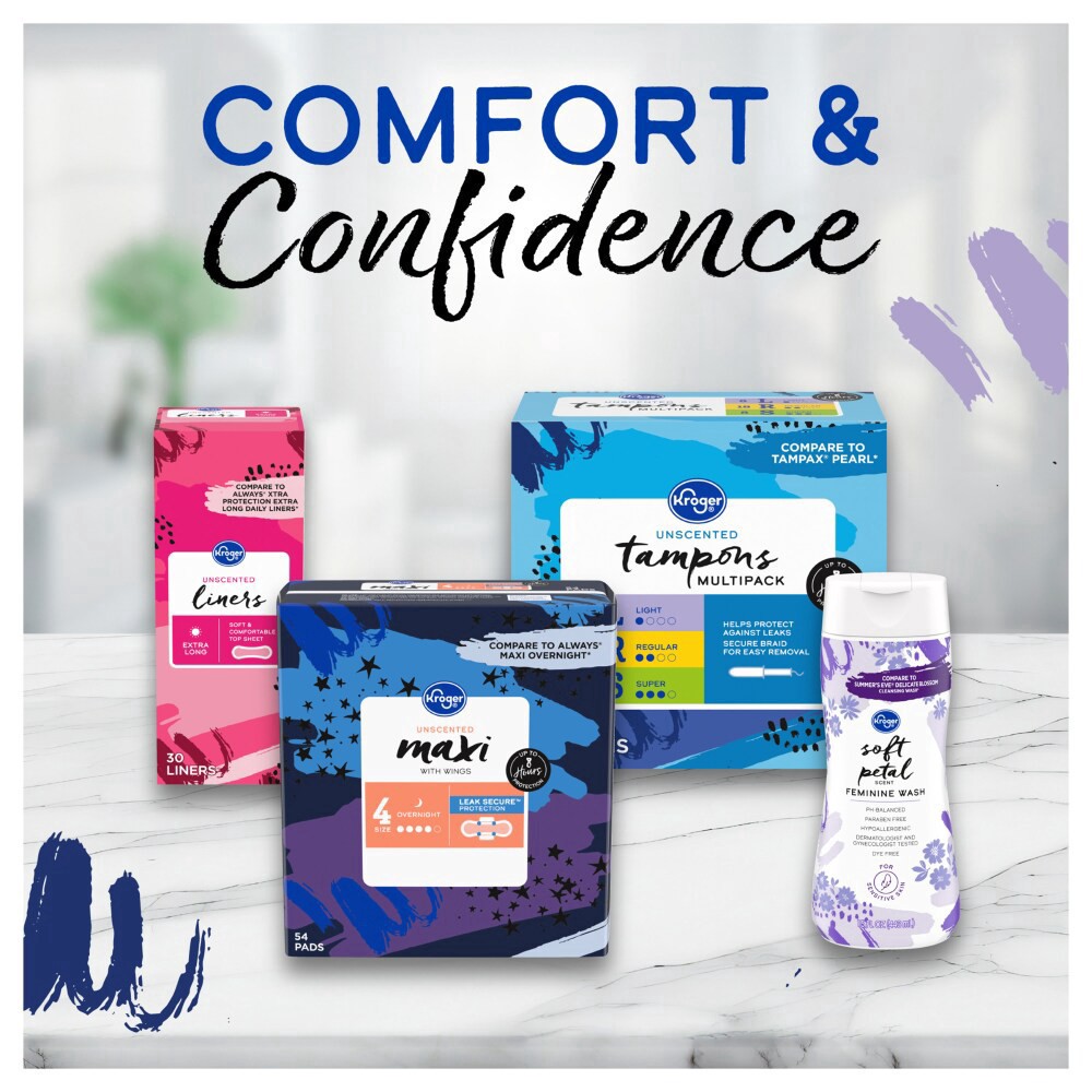 slide 5 of 6, Kroger Light Unscented Tampons, 36 ct