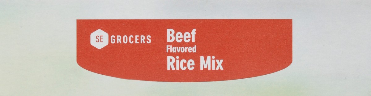 slide 7 of 11, Se Grocers Seasoned Rice Beef, 6.8 oz
