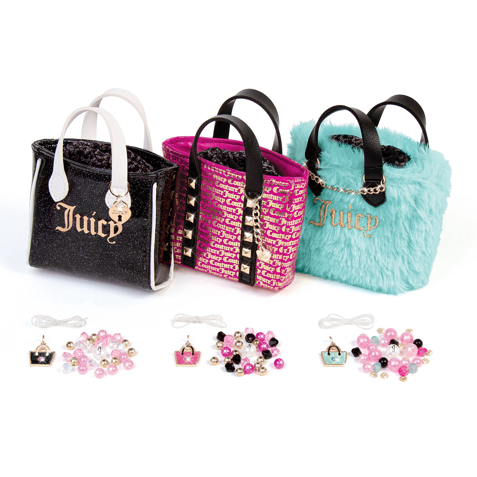 slide 3 of 6, Make It Real Juicy Couture Diy Collectible Bracelet Set, 11 in