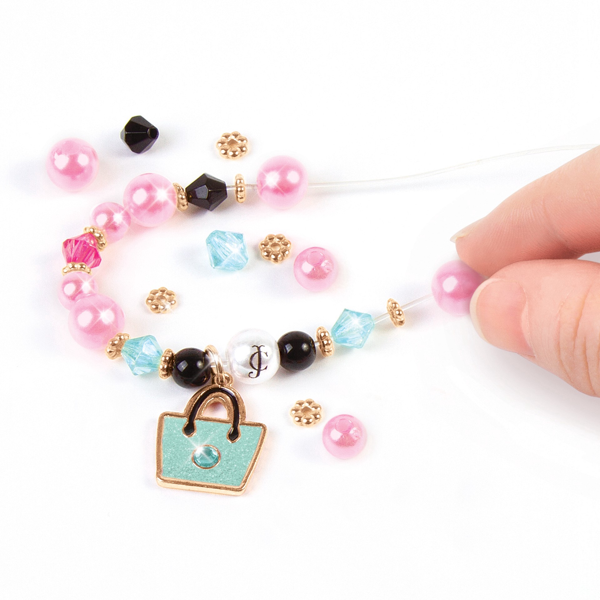 slide 5 of 6, Make It Real Juicy Couture Diy Collectible Bracelet Set, 11 in