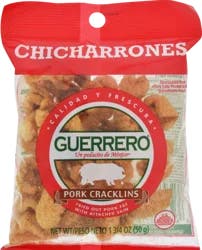 Guerrero Pork Cracklins, 1.75 Ounce Bag
