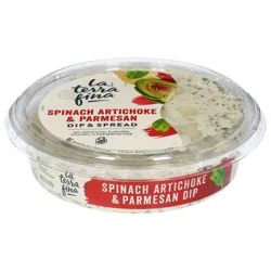 La Terra Fina Spinach Artichoke & Parmesan Dip & Spread 10 oz