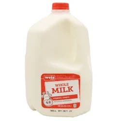 Weis Quality Grade A Whole Milk