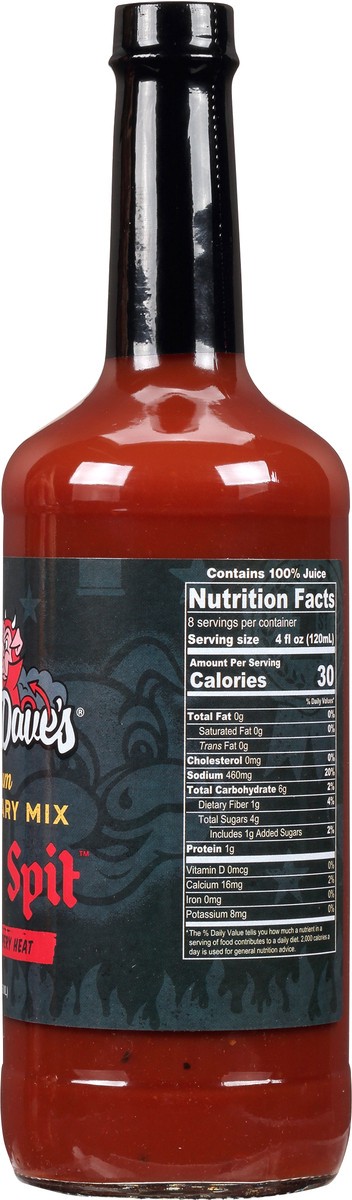 slide 4 of 14, Famous Dave's Devil's Spit Premium Hot Bloody Mary Mix 32 fl oz, 32 fl oz