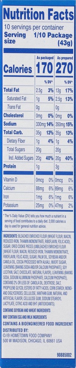 slide 5 of 9, Pillsbury Funfetti Premium Vanilla Cake Mix with Oreo Cookie Pieces 15.25 oz, 15.25 oz