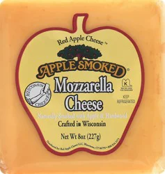 Apple Smoked Mozzarella Cheese - 8 oz