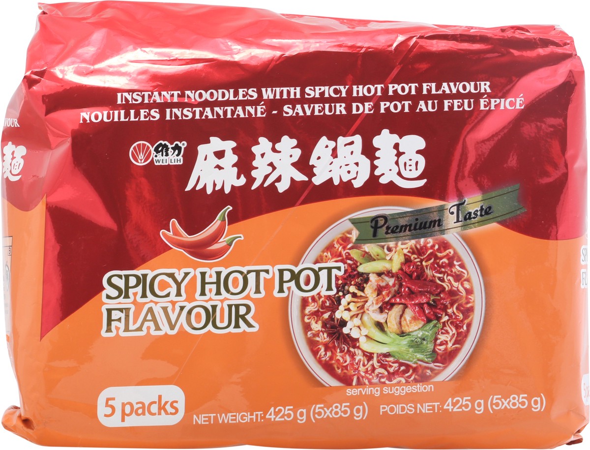 slide 10 of 14, Wei Lih Noodle Spicy Hot Pot - 14.99 Oz,
