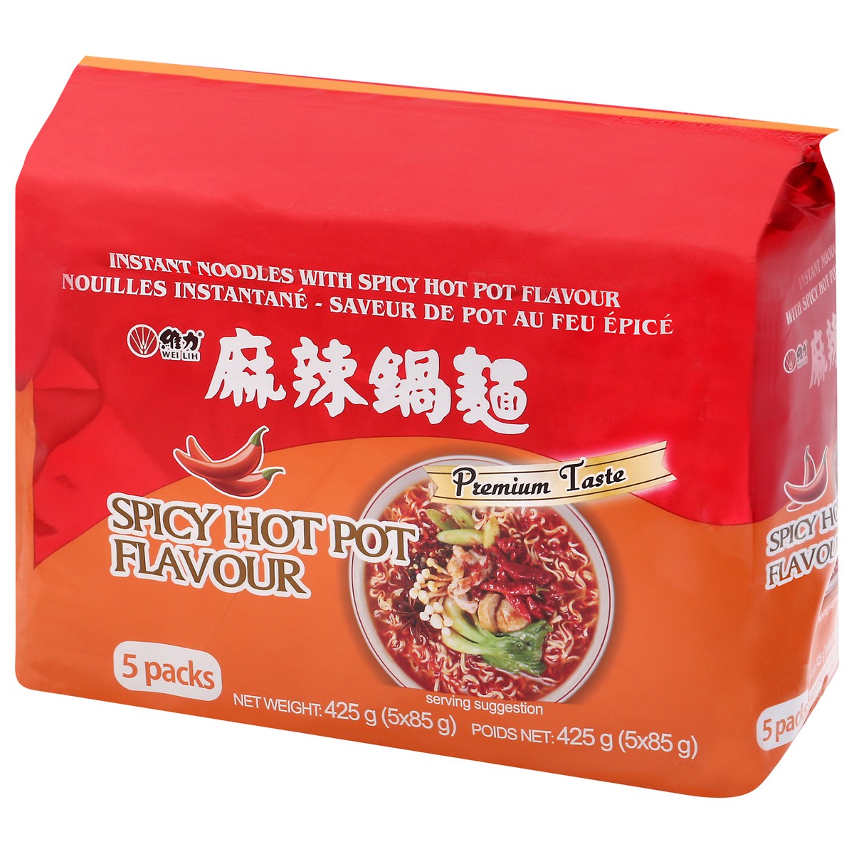 slide 11 of 14, Wei Lih Noodle Spicy Hot Pot - 14.99 Oz,