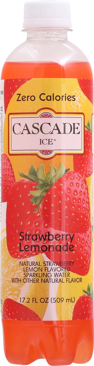 slide 6 of 9, Cascade Ice Strawberry Lemonade Sparkling Water 17.2 fl oz Bottle, 17.2 fl oz