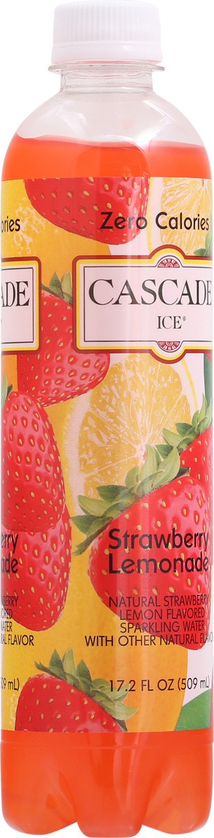 slide 8 of 9, Cascade Ice Strawberry Lemonade Sparkling Water 17.2 fl oz Bottle, 17.2 fl oz