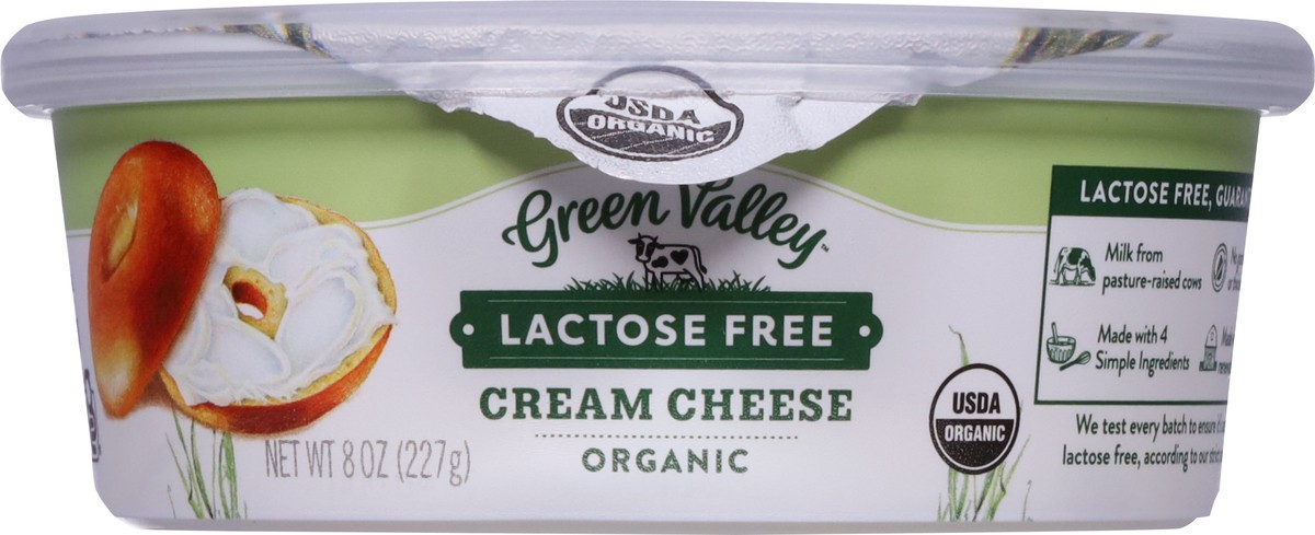 slide 3 of 9, Green Valley Creamery Lactose Free Organic Cream Cheese 8 oz, 8 oz