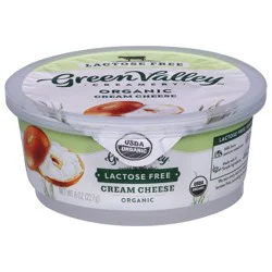 Green Valley Organics Creamery Lactose Free Organic Cream Cheese 8 oz