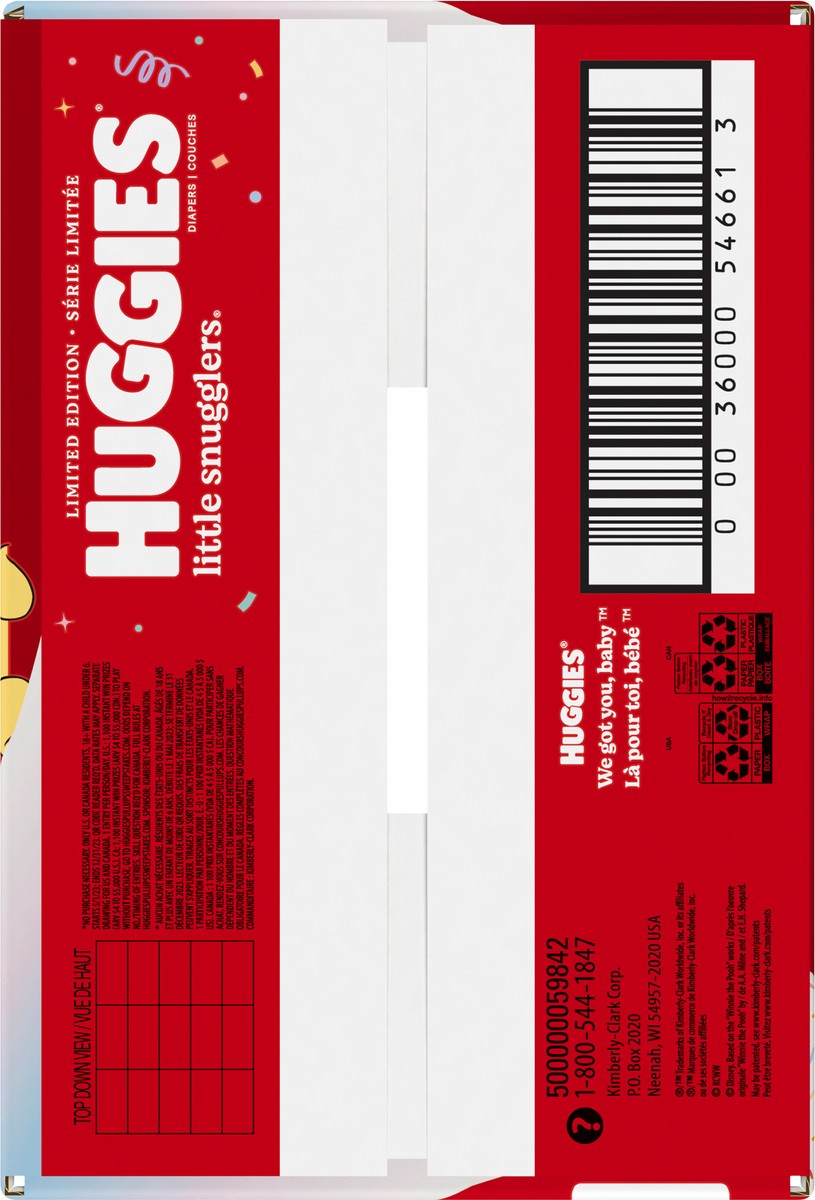 slide 9 of 9, Huggies Little Snugglers Baby Diapers, Size 3 (16-28 lbs), 68 Ct, 68 ct