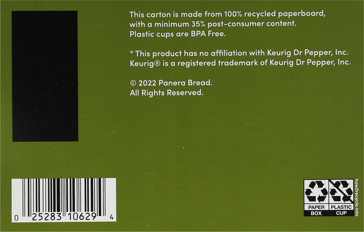 slide 3 of 9, Panera Bread 100% Arabica Madagascar Vanilla Coffee 10 - 0.42 oz Cups, 10 ct