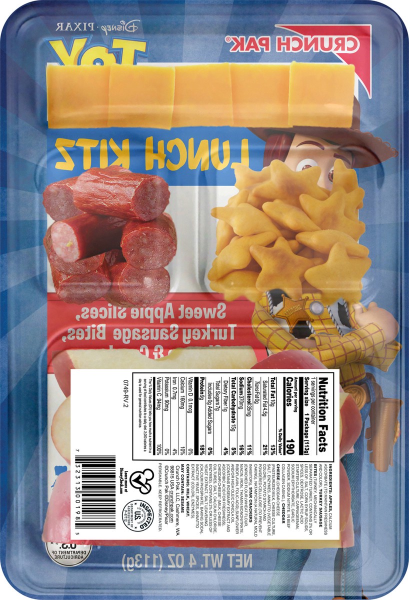 slide 5 of 7, Crunch Pak SW Lunch Kitz ATBCC Toy Story 4oz., 1 ct