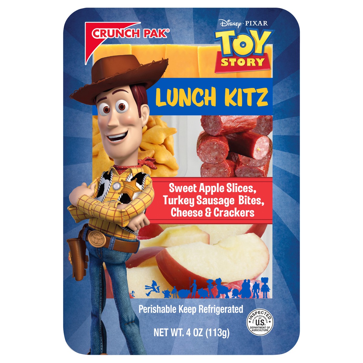 slide 1 of 7, Crunch Pak SW Lunch Kitz ATBCC Toy Story 4oz., 1 ct