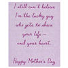 slide 2 of 17, American Greetings Mother's Day Card for Wife (Lucky Guy), 1 ct