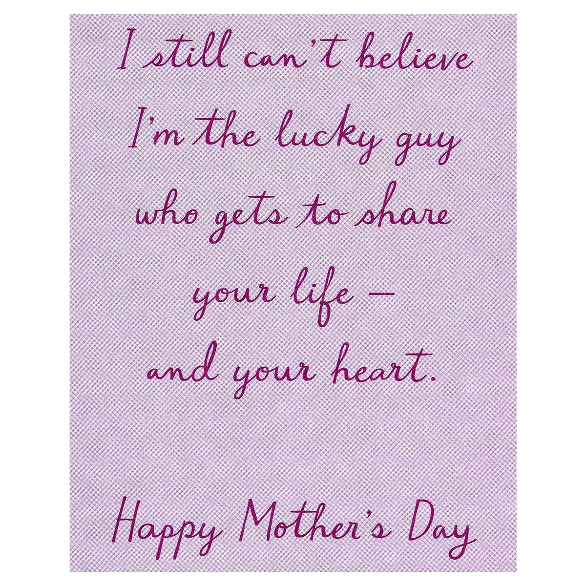 slide 5 of 17, American Greetings Mother's Day Card for Wife (Lucky Guy), 1 ct