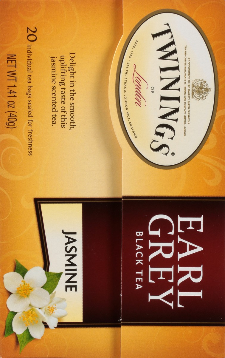 slide 5 of 9, Twinings Earl Grey Tea Bags Jasmine Black Tea 20 ea, 