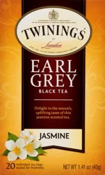 Twinings Tea Bags Earl Grey Jasmine- 1.41 oz