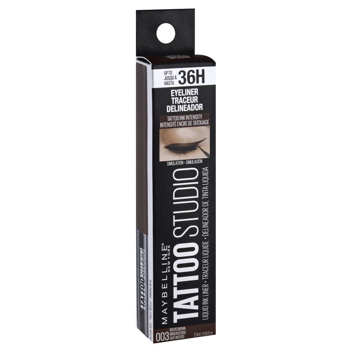 slide 8 of 9, Tattoo Studio Rustic Brown 003 Eyeliner 0.08 fl oz, 1 ct