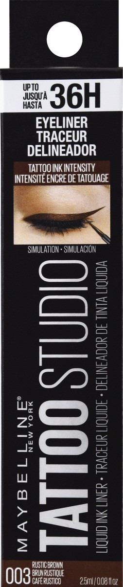 slide 9 of 9, Tattoo Studio Rustic Brown 003 Eyeliner 0.08 fl oz, 1 ct