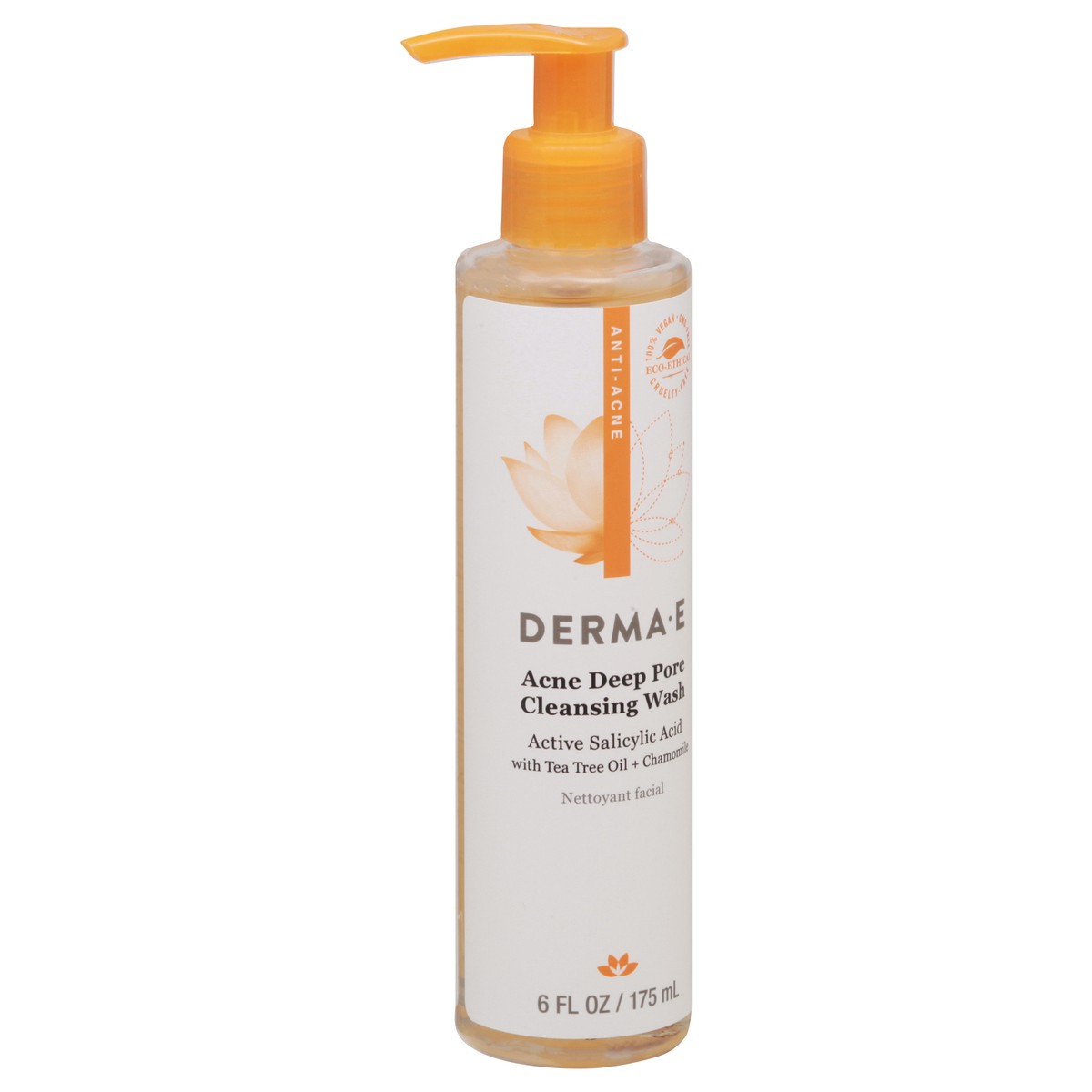 slide 7 of 9, Derma E Acne Deep Pore Cleansing Wash 6 fl oz, 6 fl oz