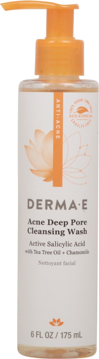 slide 4 of 9, Derma E Acne Deep Pore Cleansing Wash 6 fl oz, 6 fl oz