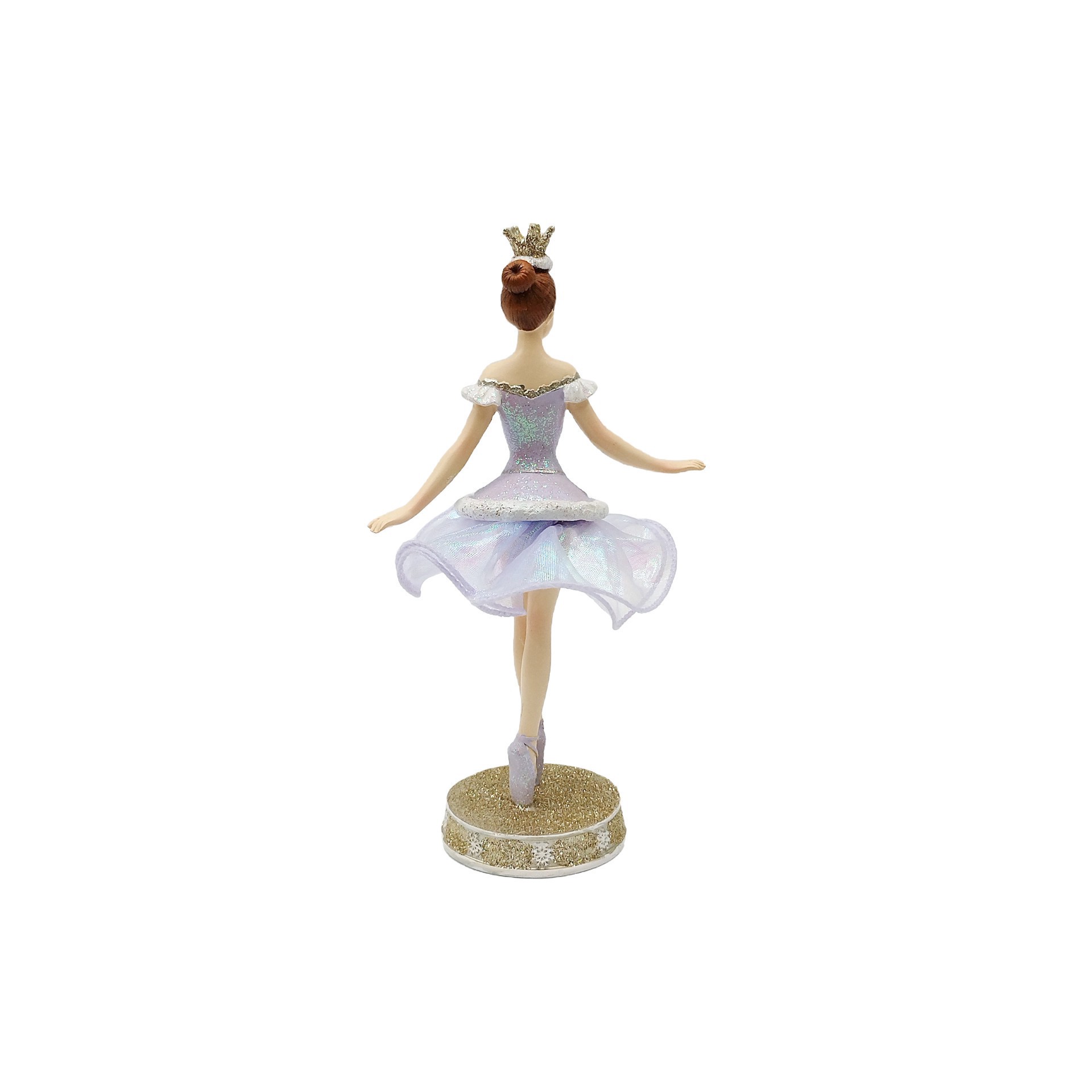 slide 2 of 3, 9" Lavender Ballerina Lady Tabletop Decor By Ashland, 9 in