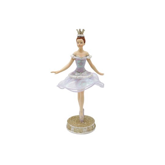 slide 1 of 3, 9" Lavender Ballerina Lady Tabletop Decor By Ashland, 9 in