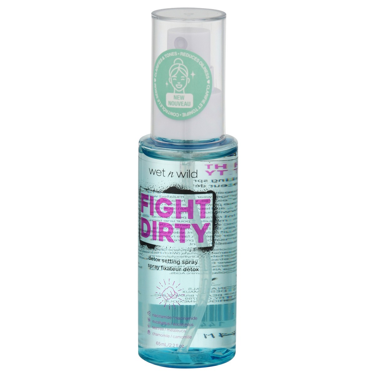slide 3 of 12, wet n wild Fight Dirty Detox Setting Spray 2.2 fl oz, 2.2 fl oz
