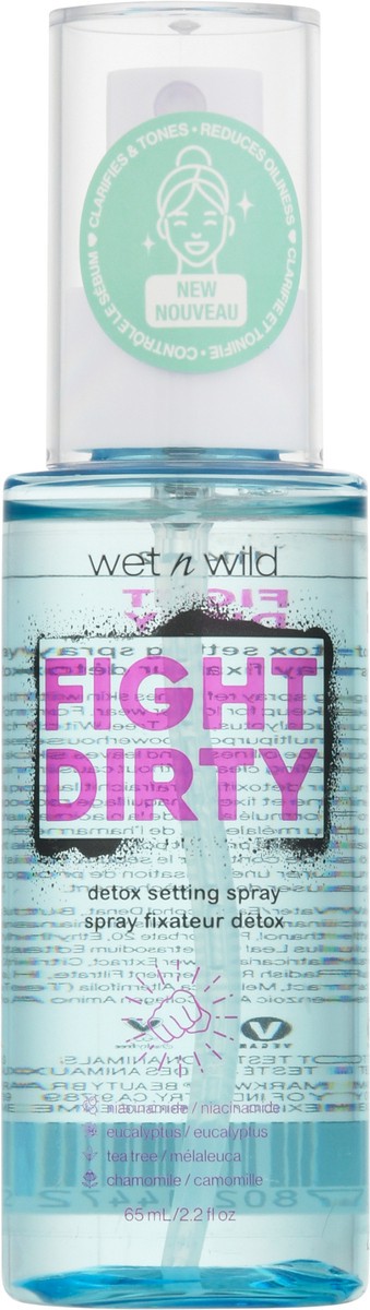 slide 4 of 12, wet n wild Fight Dirty Detox Setting Spray 2.2 fl oz, 2.2 fl oz