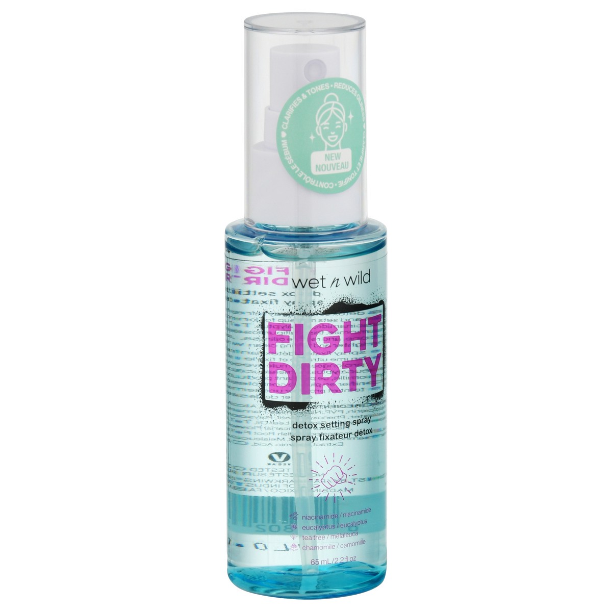 slide 2 of 12, wet n wild Fight Dirty Detox Setting Spray 2.2 fl oz, 2.2 fl oz
