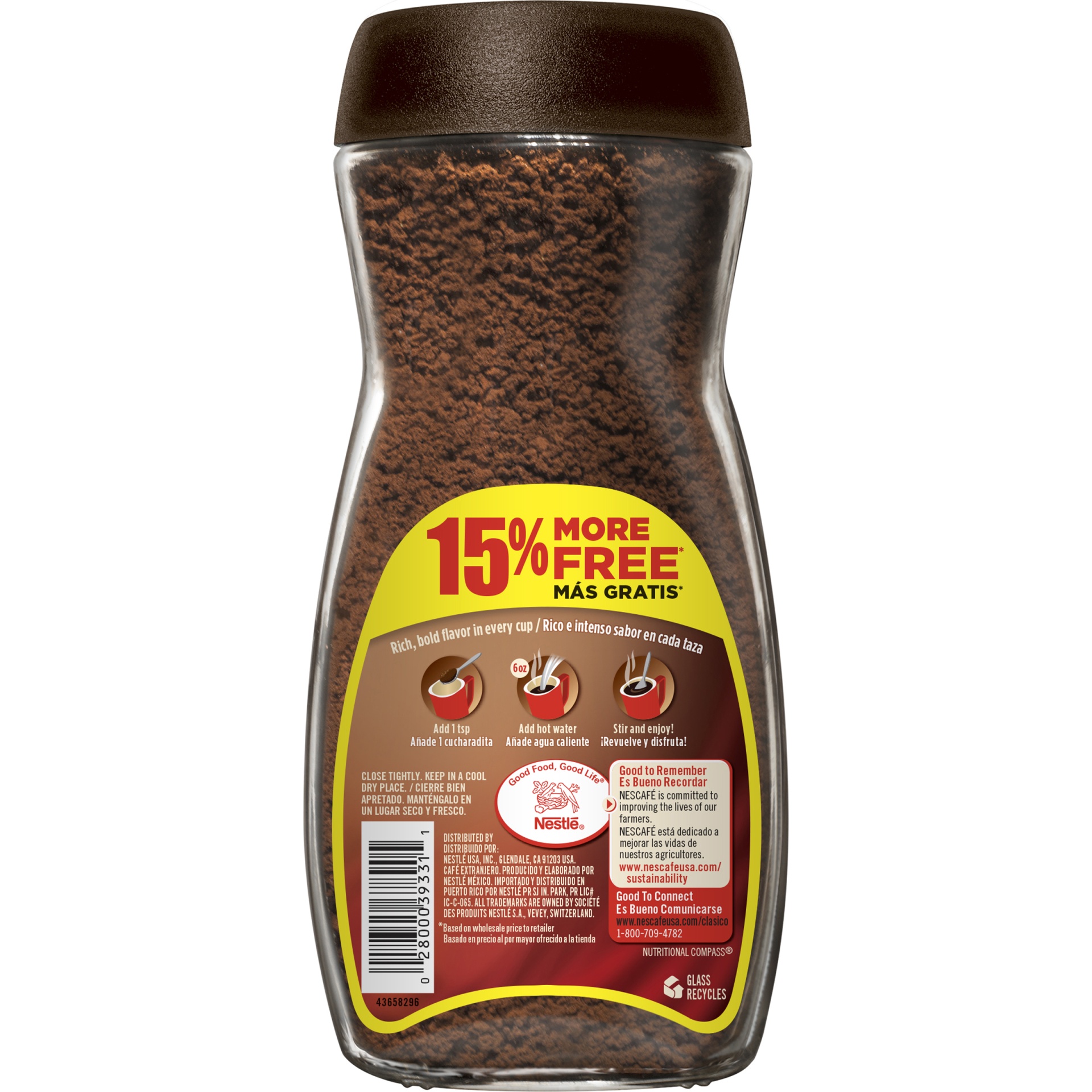 slide 4 of 4, Nescafé CLASICO Instant Coffee, 8.1 oz