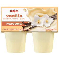 Meijer Vanilla Pudding Snacks