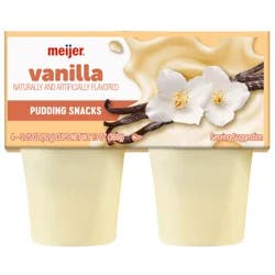 Meijer Vanilla Pudding Snacks