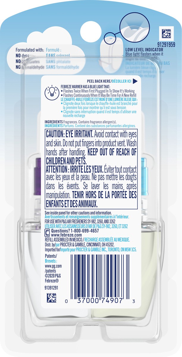 slide 2 of 3, Febreze Moonlight Breez Plug Oil Refill Air Fresh 2Ct, 0.87 fl