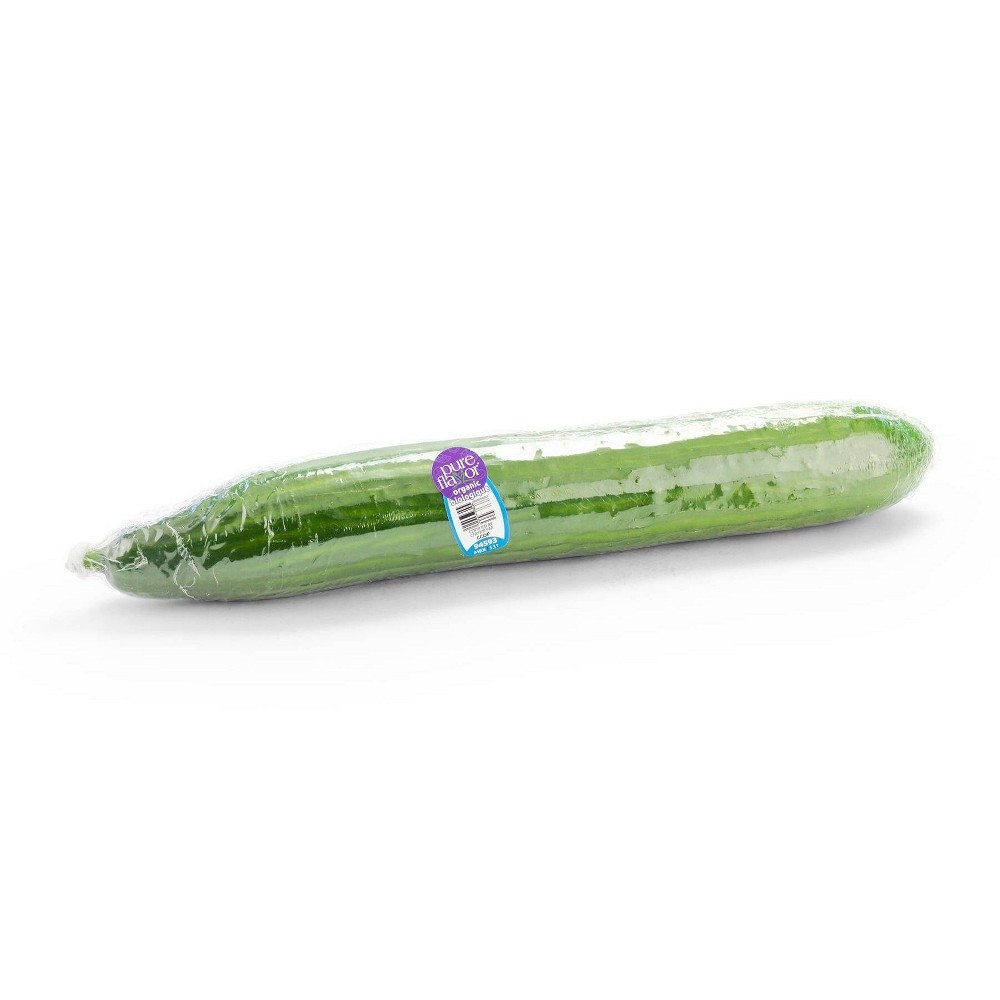 slide 2 of 3, Organic Cucumber, 1 ct
