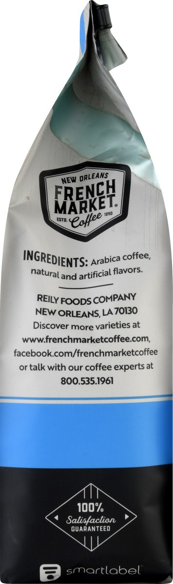 slide 8 of 12, French Market Coffee Ground Light Roast French Vanilla Blend Coffee 12 oz, 12 oz