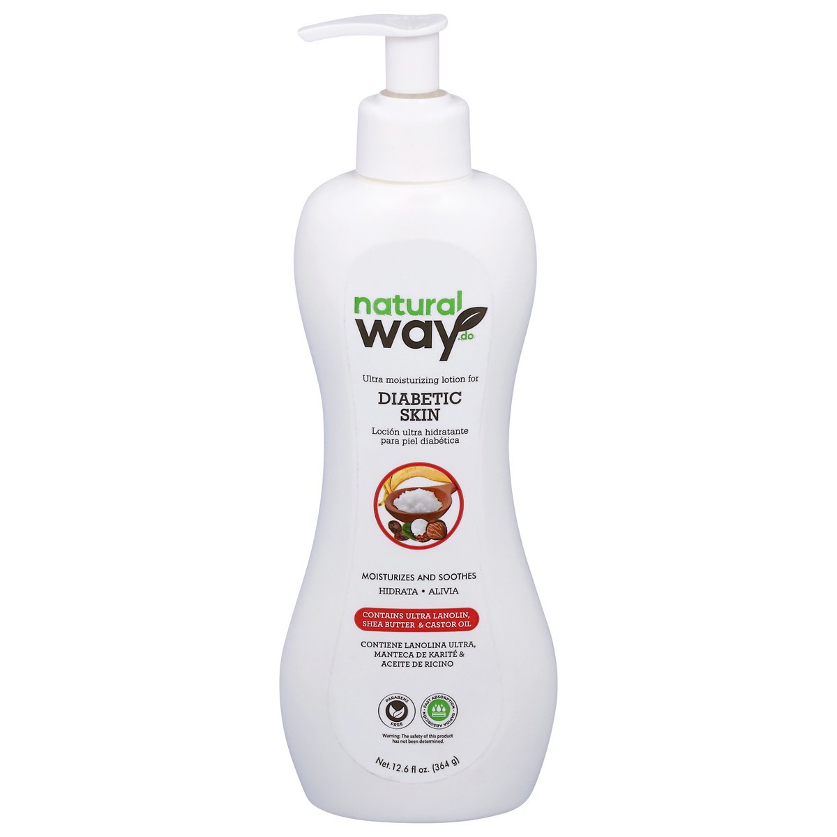 slide 13 of 15, Natural Way Ultra Diabetic Skin Moisturizing Lotion 12.6 fl oz, 12.6 fl oz
