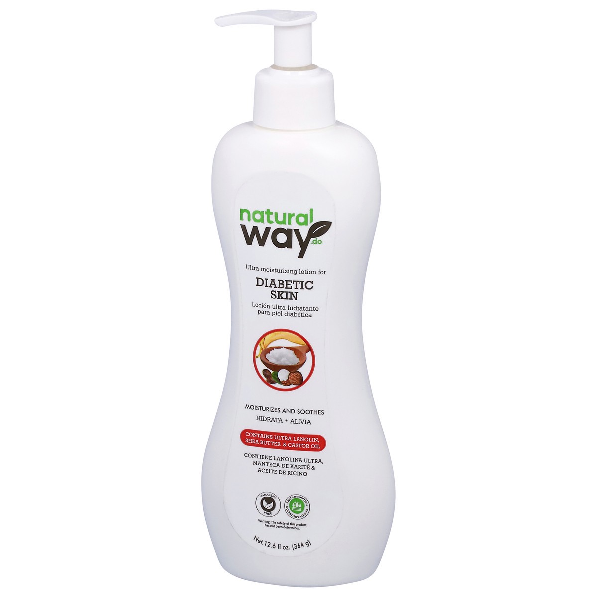 slide 14 of 15, Natural Way Ultra Diabetic Skin Moisturizing Lotion 12.6 fl oz, 12.6 fl oz