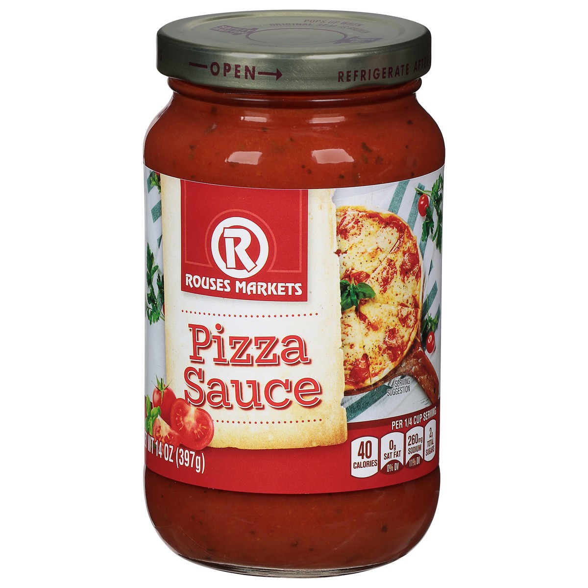 slide 6 of 11, Rouses Markets Pizza Sauce 14 oz, 14 oz