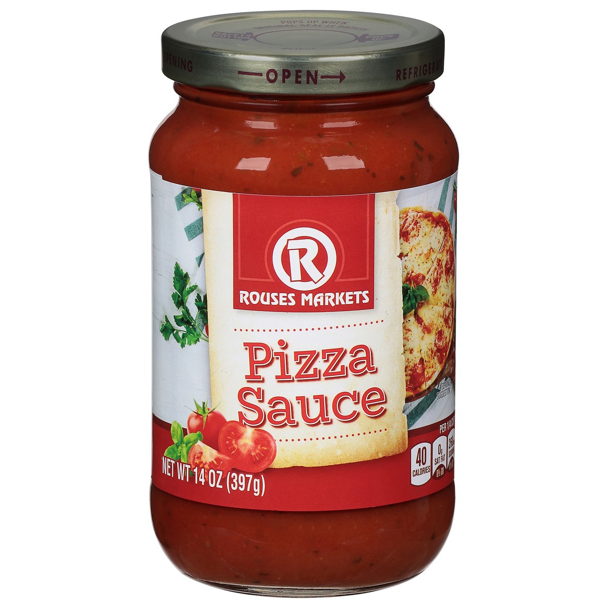 slide 7 of 11, Rouses Markets Pizza Sauce 14 oz, 14 oz